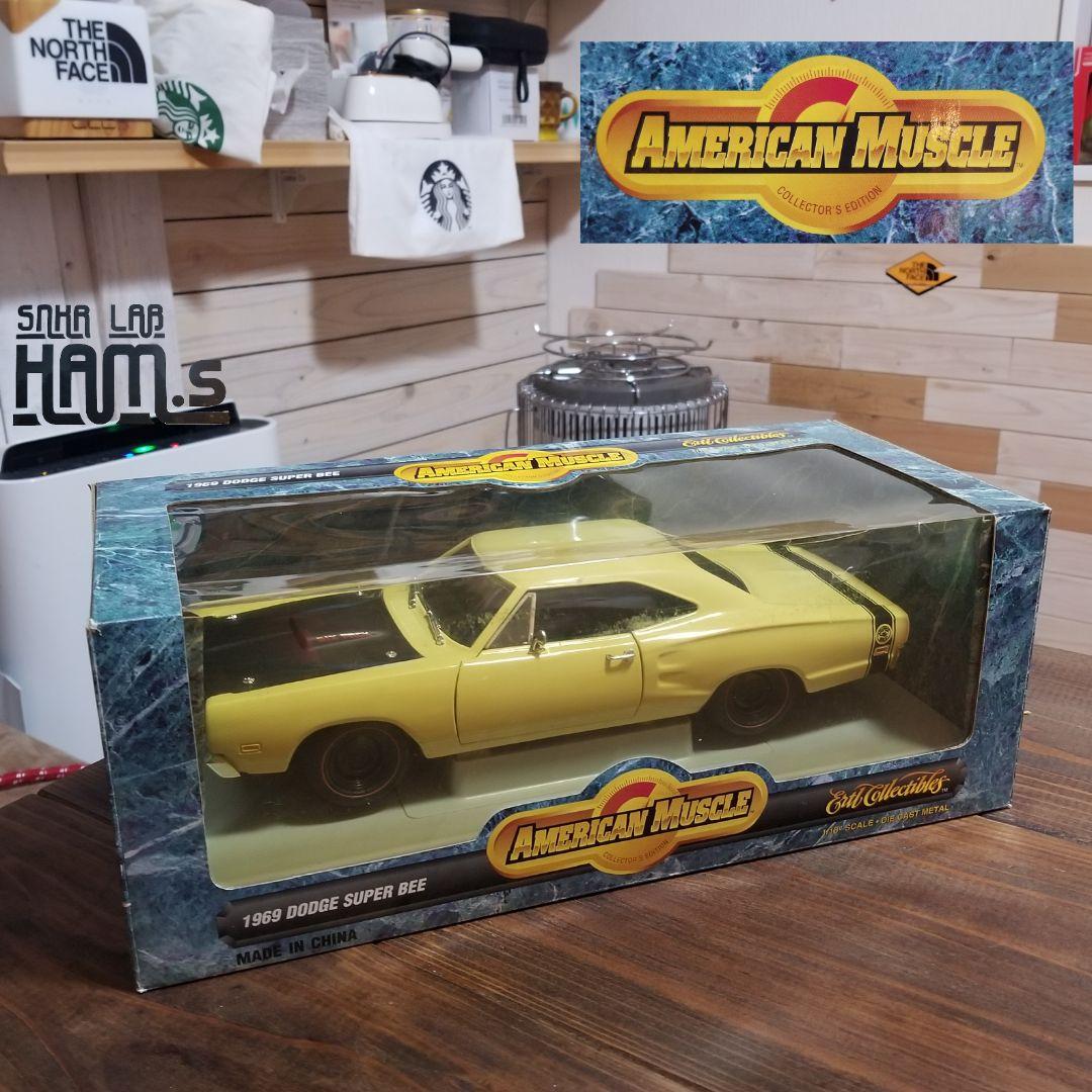 美品　絶版　Ertl　アーテル　69 Dodge　ダッジ スーパービー 1/18