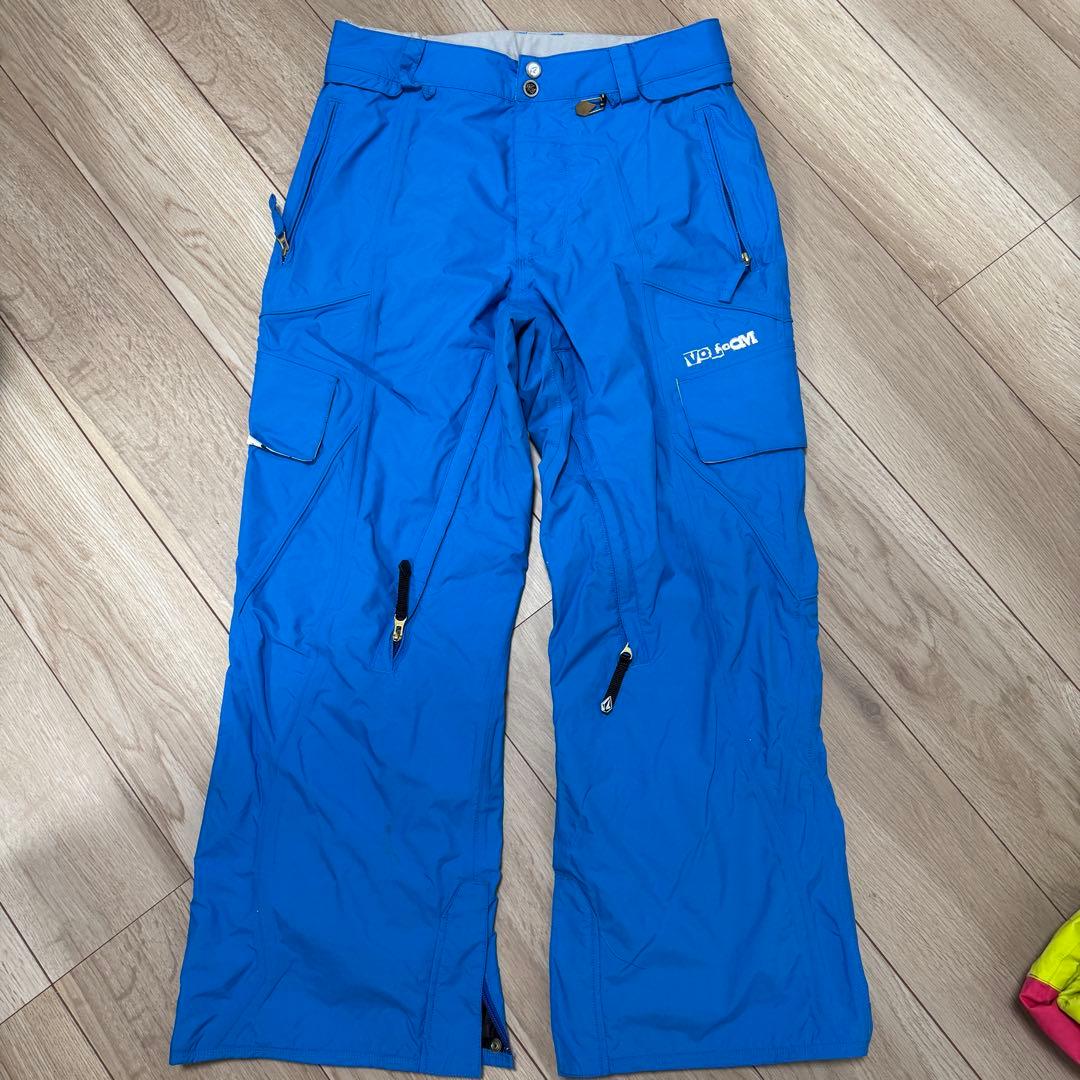 値下げ！　上下セット　ベルト付き　VOLCOM ボルコム　スノーボードウェア