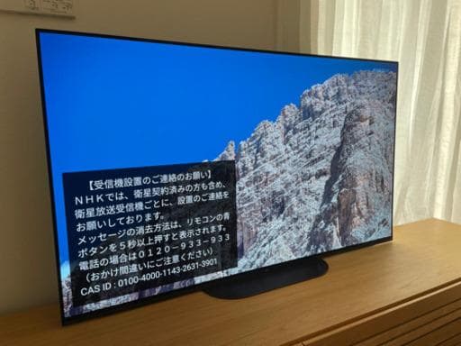 【Harnoncourtさま専用】SONYブラビアリモコン付き KJ-55A9G