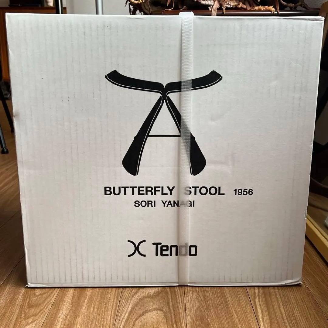 天童木工　柳宗理　バタフライスツール　新品　未開封