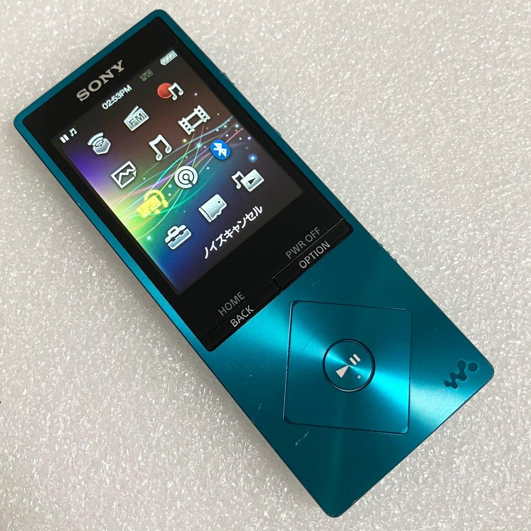 バッテリー良好】　ソニー　ウォークマン　NW-A25 16GB ビリジアンブルー