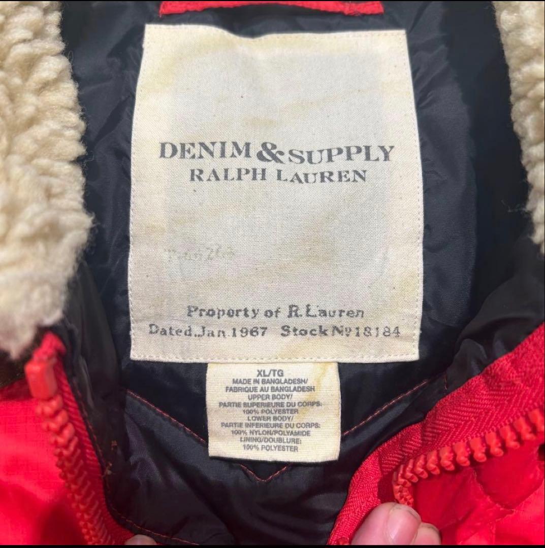 DENIM & SUPPLY ダウンベスト 廃盤 ラルフローレン XL 希少