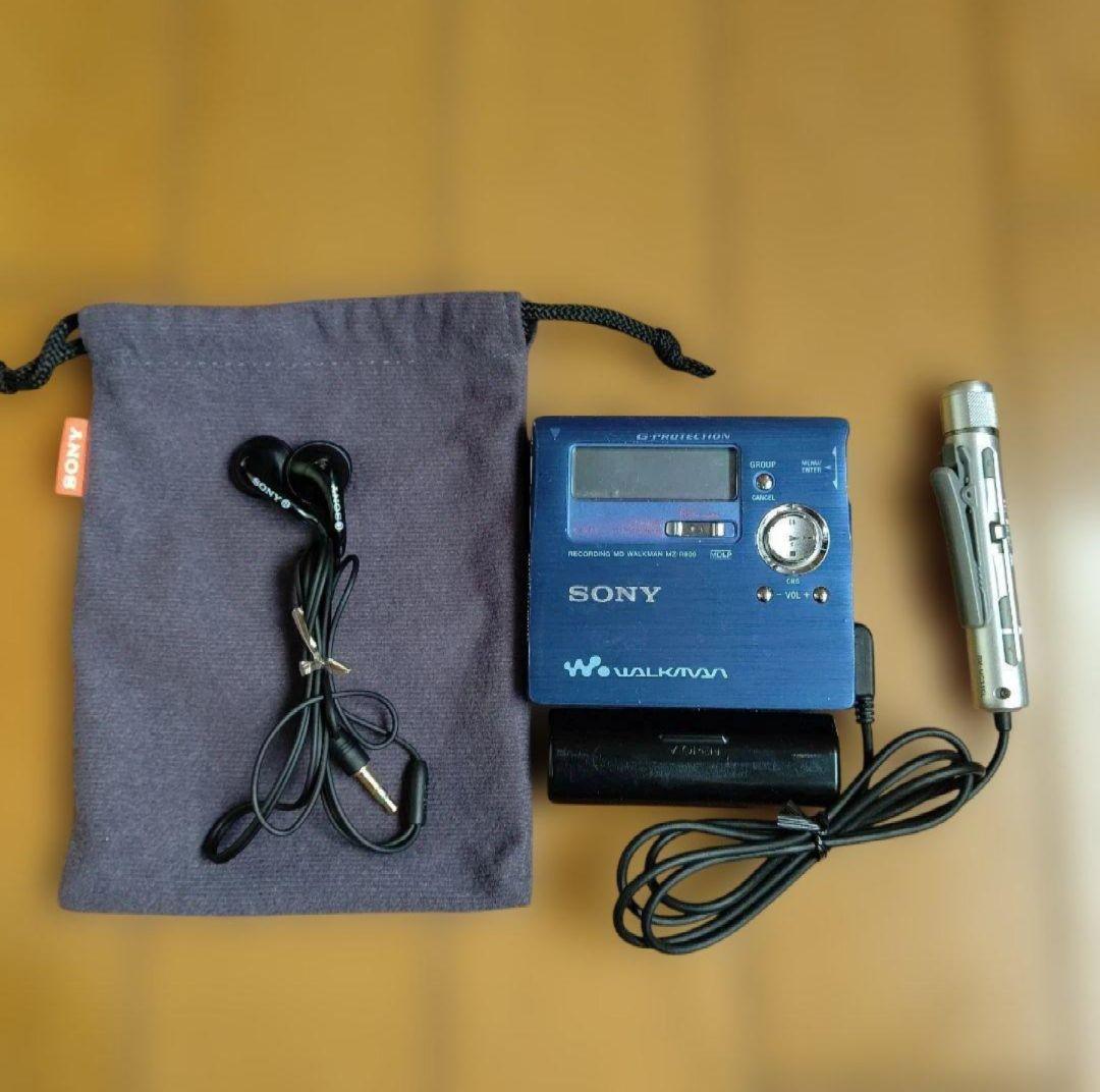 SONY ポータブルMDレコーディングウォークマン MD-R909