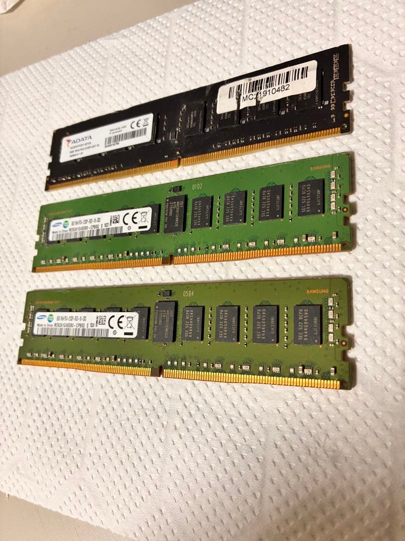 メモリPC4-2133P 8GB メモリ 8×3(24GB)ジャンク品