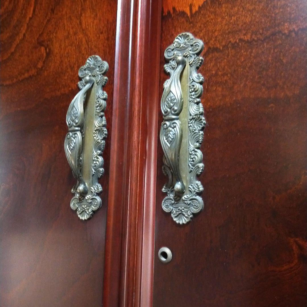 洋服ダンス　天然木　幅1m22×高さ1m78×奥行0.6m　送料無料　たのメル便