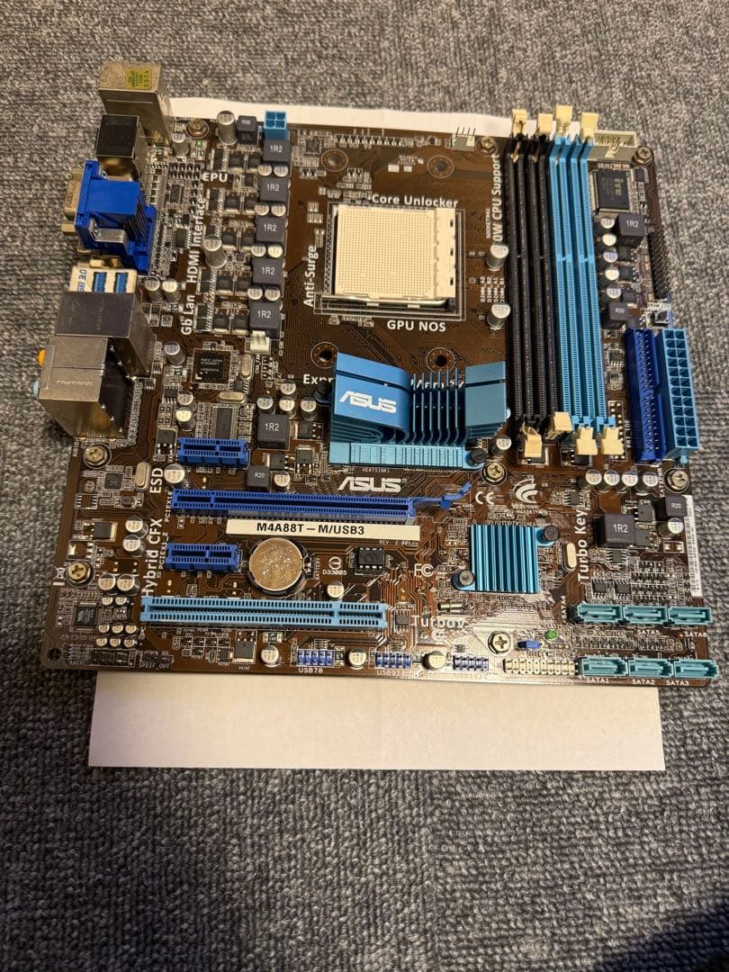 マザーボード、グラボ、CPU、CPUクーラー、メモリセット