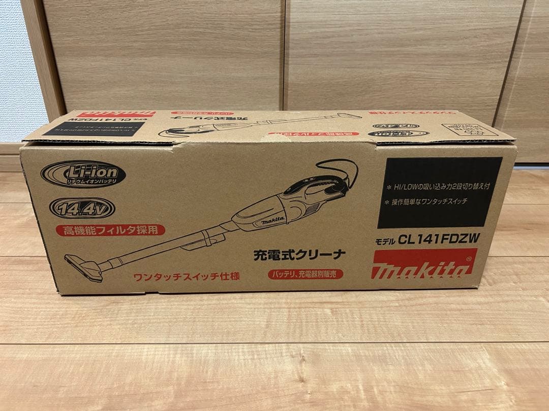 マキタ コードレス掃除機バッテリ充電器別売 CL141FDZW