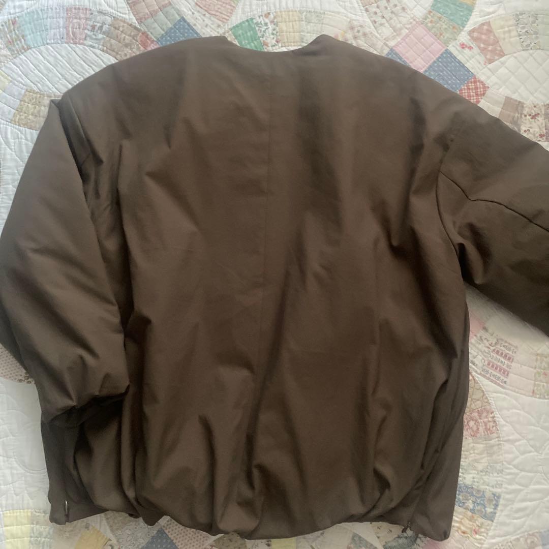 ブラウン中綿アウター ブルゾン