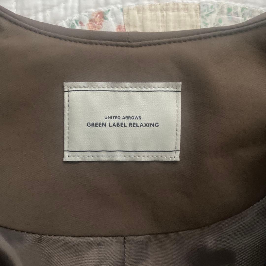 ブラウン中綿アウター ブルゾン