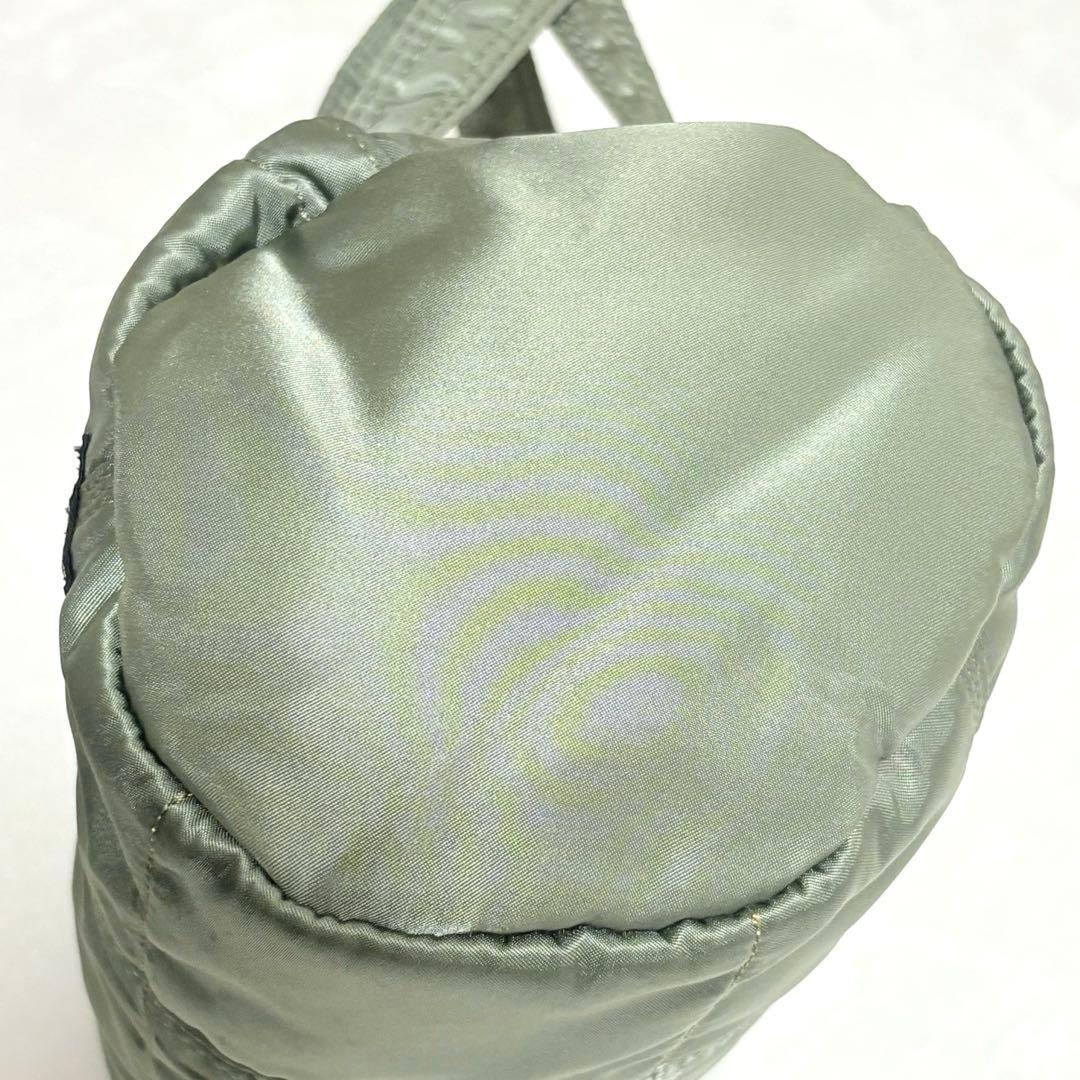 ◆極美品◆希少 ポーター タンカー ミニボストンバッグ Sサイズ セージ
