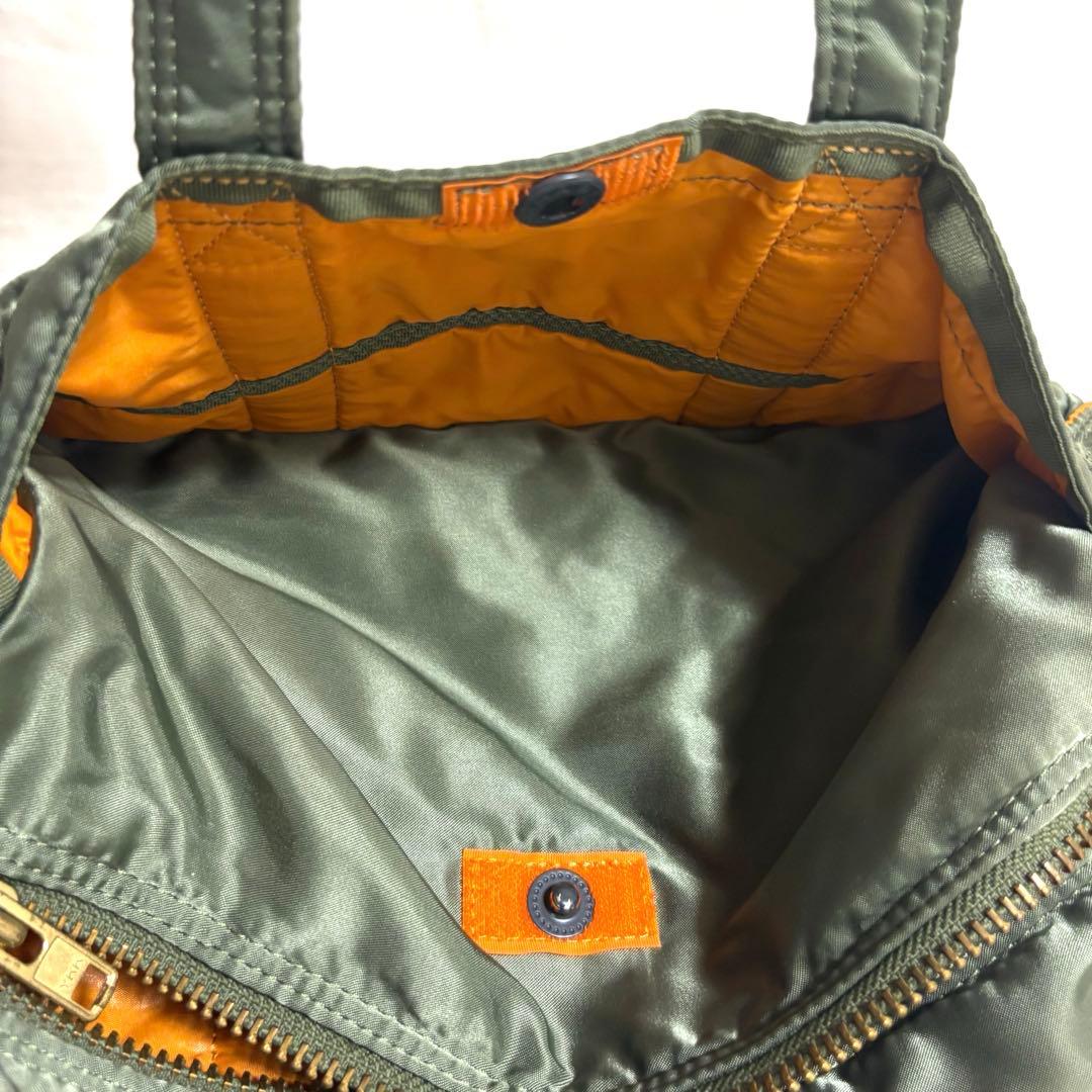◆極美品◆希少 ポーター タンカー ミニボストンバッグ Sサイズ セージ