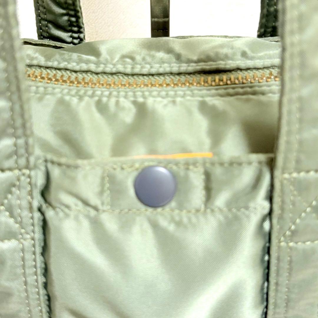 ◆極美品◆希少 ポーター タンカー ミニボストンバッグ Sサイズ セージ