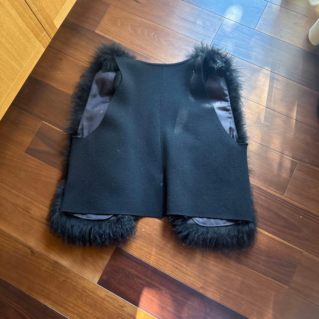 a*e様 エポカEPOCA ムートンコンビニットジレ