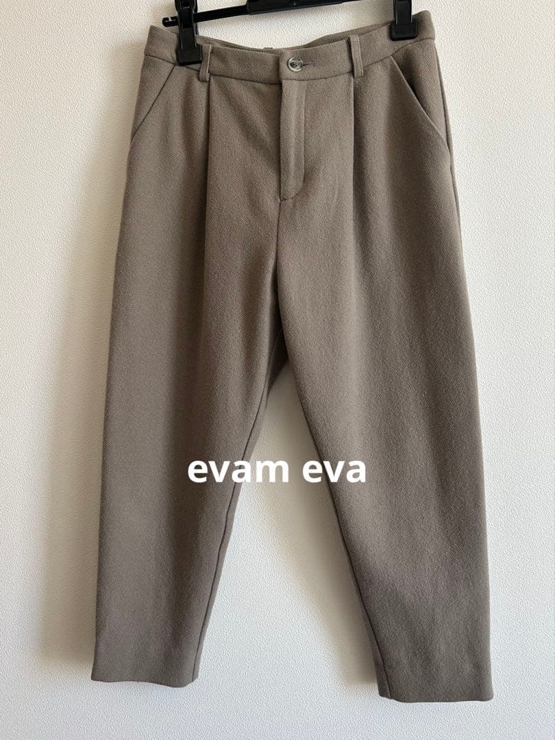 evam eva ＊ ウールカシミアパンツ