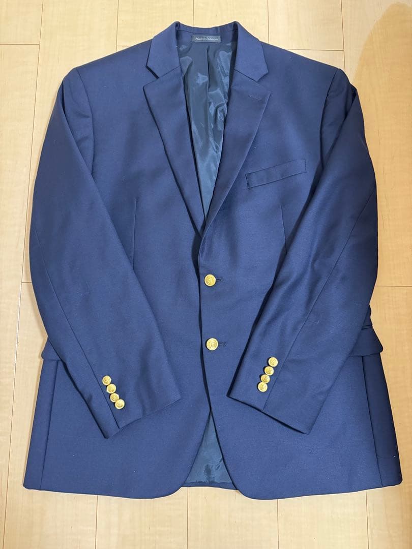 【美品】Ralph Lauren 紺ブレ ウール100%