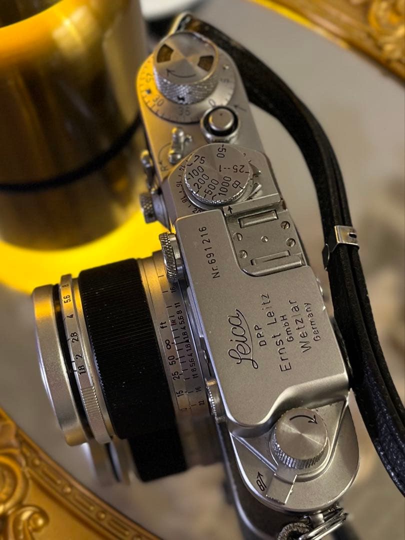 【名機セット】Leica Ⅲf セルフタイマー＋ Canon 50mm f1.8