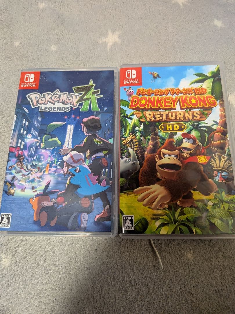 ポケモン レジェンズZA & ドンキーコング リターンズ HD