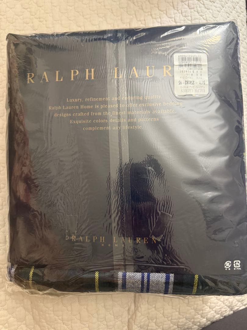 Ralph Lauren  掛布団カバー チェック190x210cm