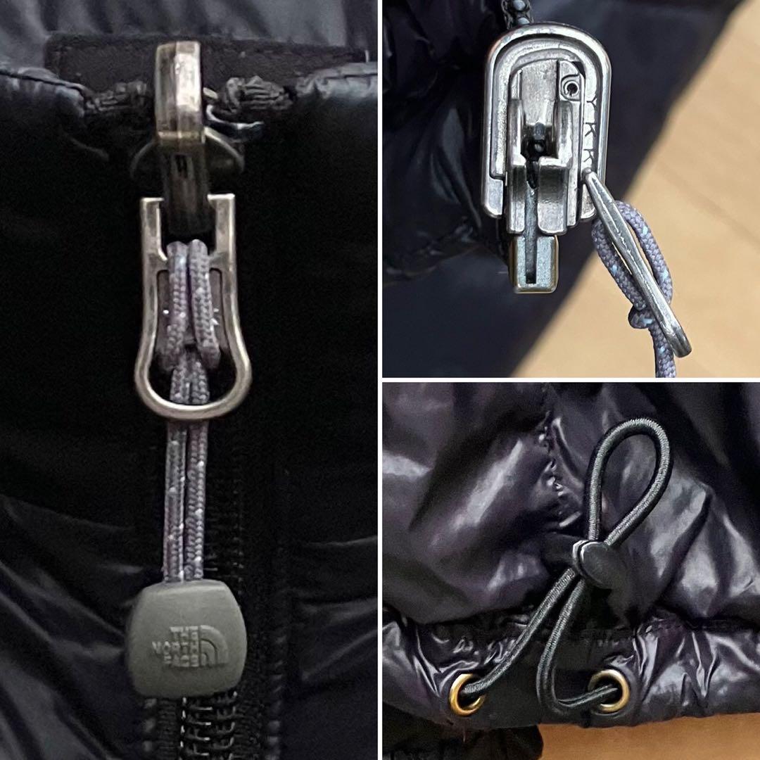 XL ザ ノースフェイス ダウンジャケット ライトダウン 700フィル ブラック