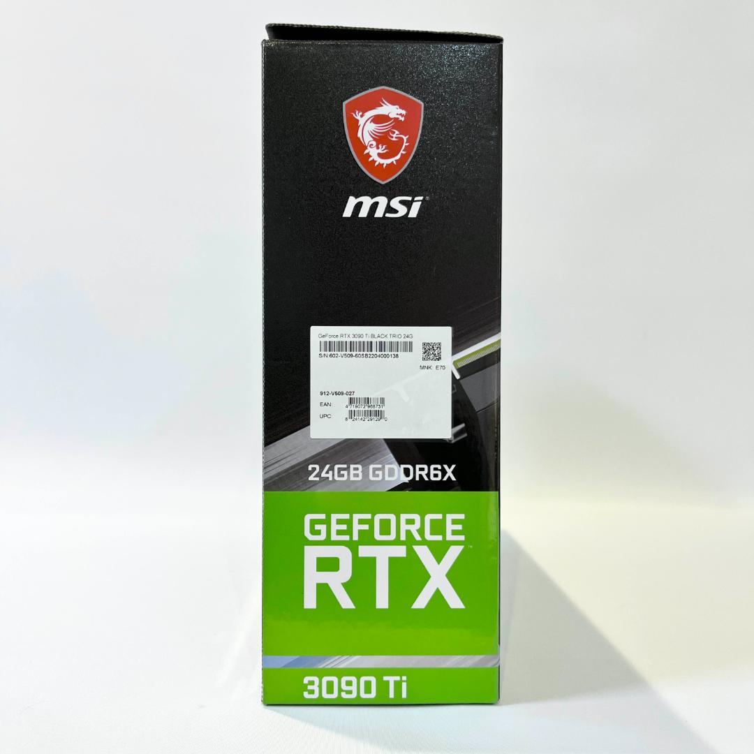 【新品未使用】MSI GeForce RTX 3090 Ti 24GB