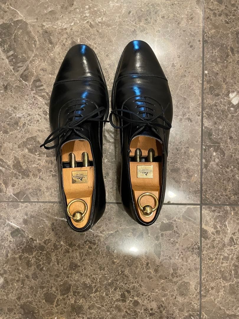 カルミナ　ドレスシューズ ストレートチップ