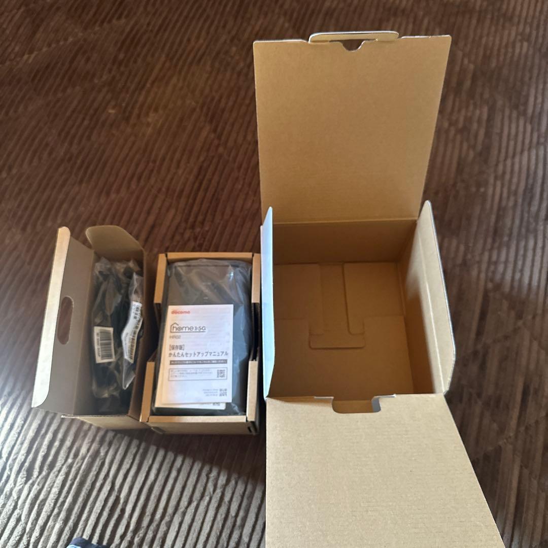 docomo HR02 5Gルーター 未使用