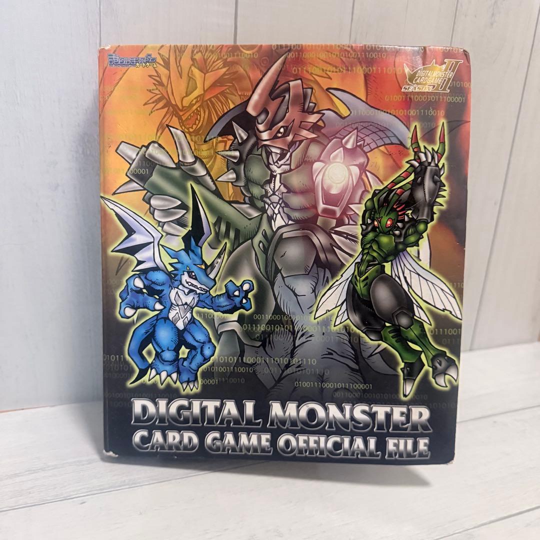 デジモンカードゲーム 旧カードまとめ売り 145枚 当時モノ ファイル付き