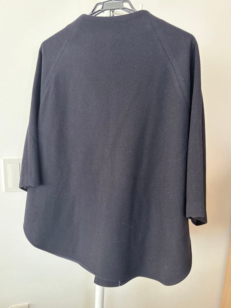 ビアズリー　ウールポンチョコート