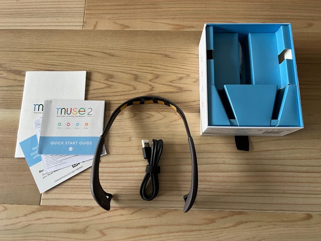 Muse 2 ヘッドバンド 脳波センサー