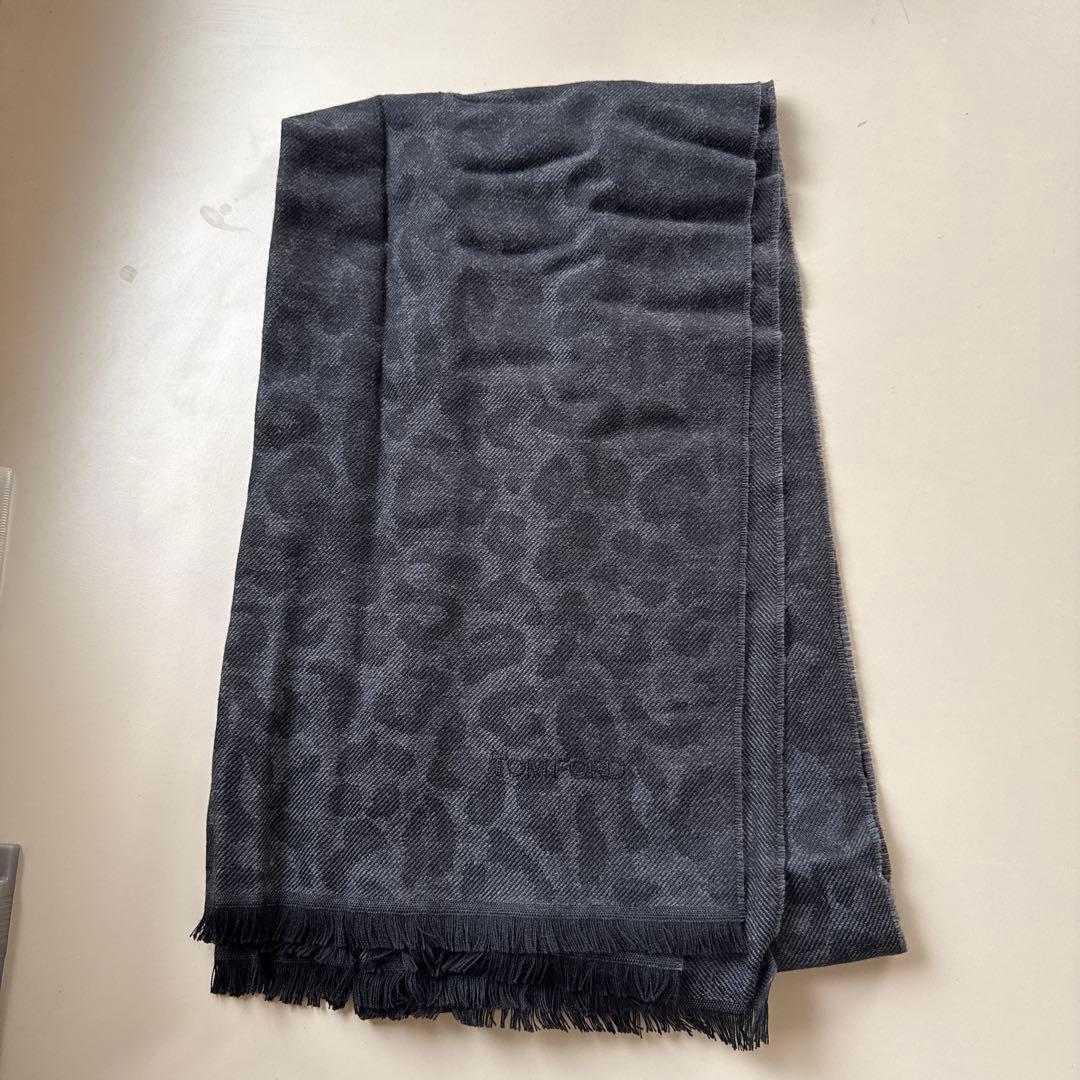 美品✨TOM FORD 大判ストール マフラー ウール