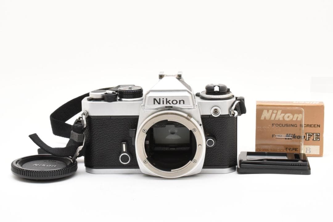 ★各部モルト張り替え済・美品★ ニコン Nikon FE ボディ #19589