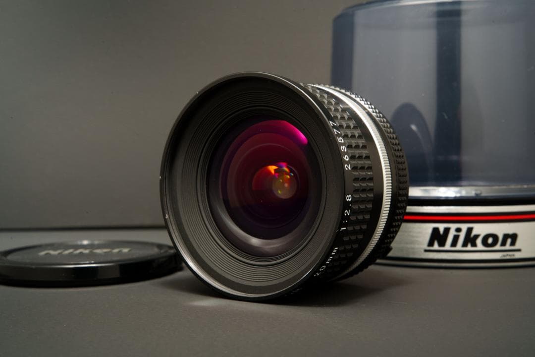 【レア】作例有 SIC Nikon Nikkor Ai-s 20mm F2.8