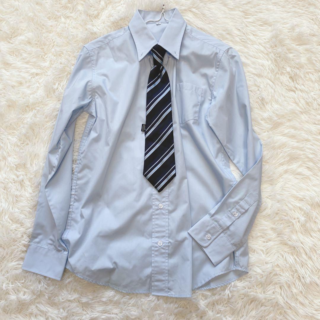 【160】美品　コムサイズム キッズスーツ5点セット ストライプ　卒業式