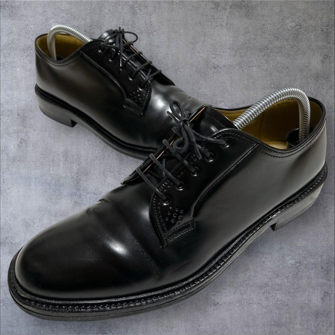 大人気✨リーガル 2112 コードバン プレーントゥ ブラック　ビジネスシューズ