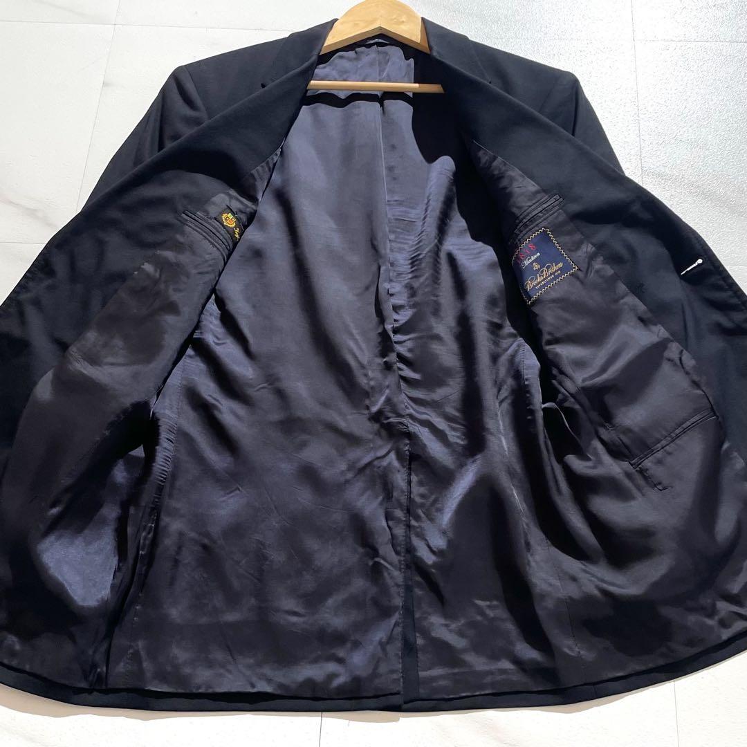 【未使用級✨】ブルックスブラザーズ ロロピアーナ Madison 紺ブレ 36