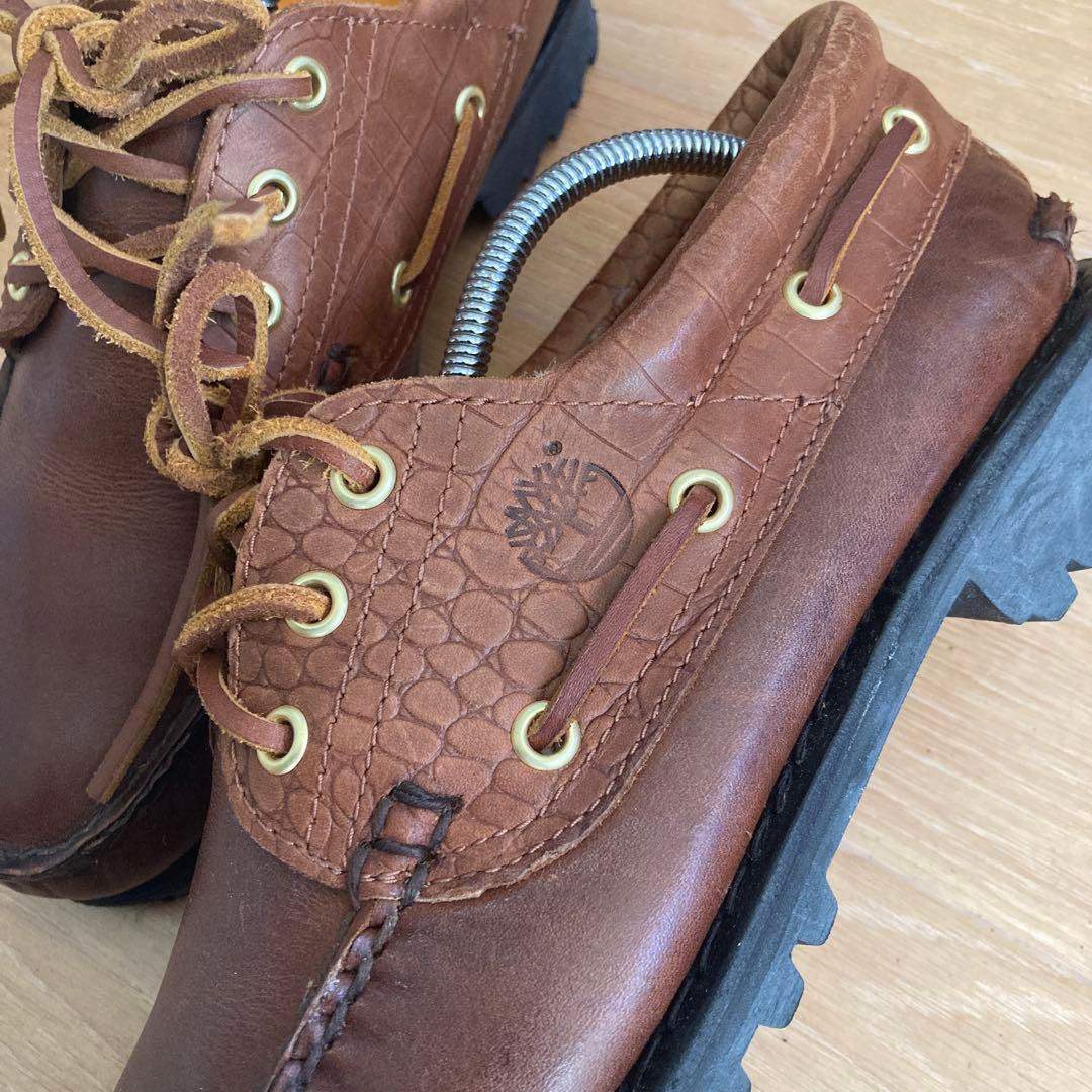 UA別注Timberland 3EYE CLASSIC LUG
