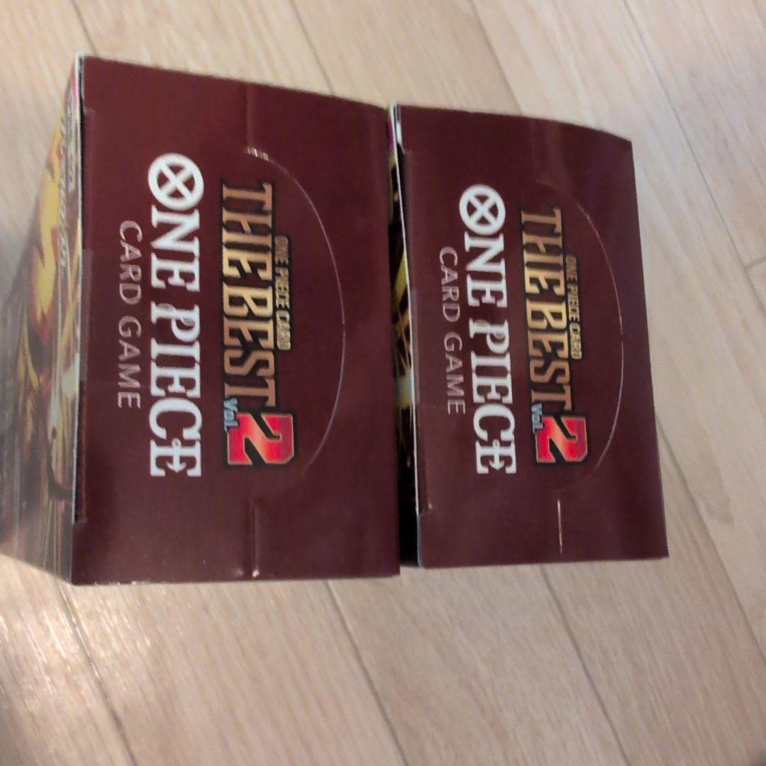 ワンピースカード ザベスト2 THE BEST2 新品未開封テープ付き10BOX