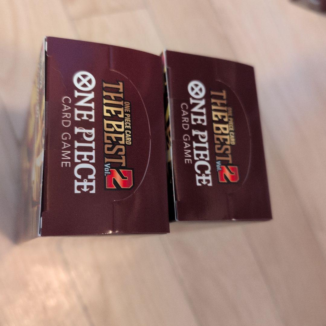 ワンピースカード ザベスト2 THE BEST2 新品未開封テープ付き10BOX