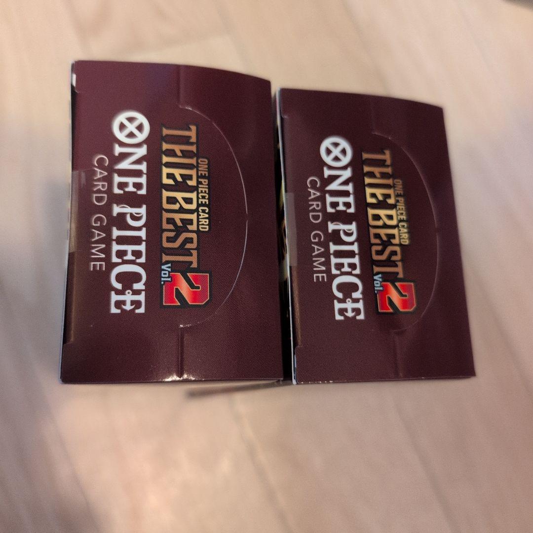 ワンピースカード ザベスト2 THE BEST2 新品未開封テープ付き10BOX