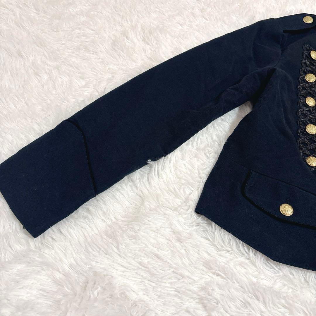 希少　GAP ギャップ ナポレオンジャケット　金ボタン　ブラック　L