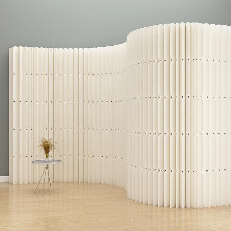 パーテーション間仕切り高さ2.2ｍ長さ4ｍ-5ｍ組立不要目隠し折りたたみ軽量