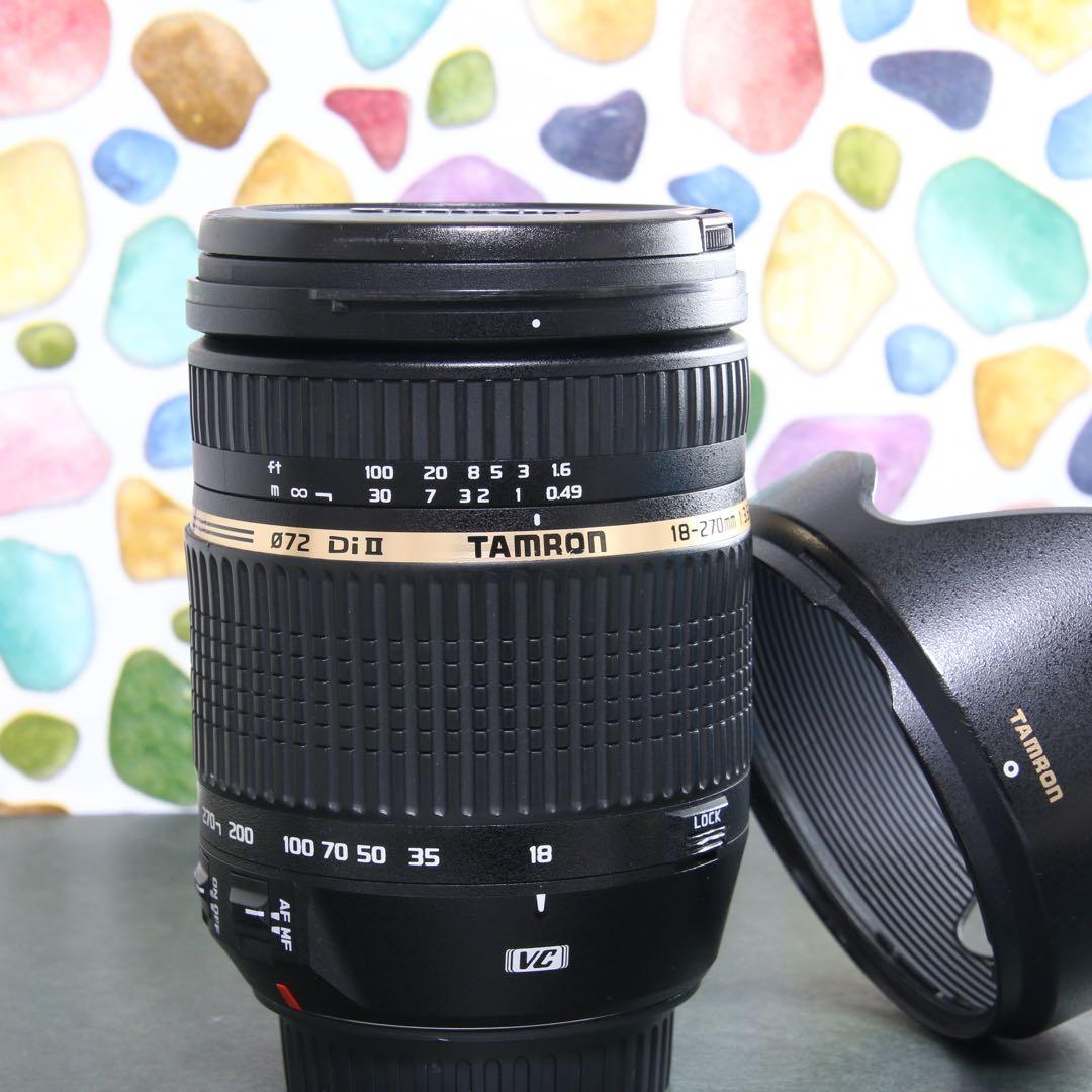 ♥︎◇TAMRON 18-270mm Canon ◇手振れ補正♪ ◇程度良好
