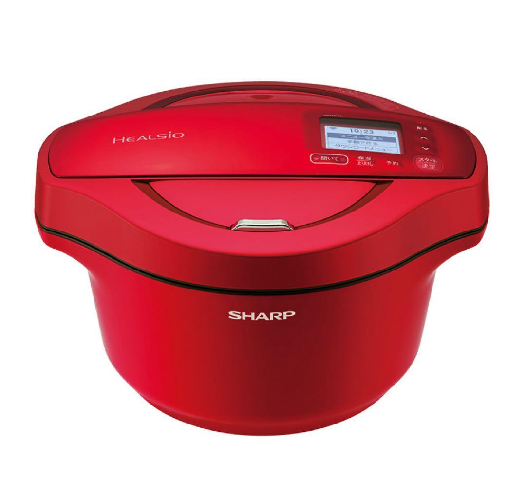 SHARP 自動調理器 KN-HW24E-R 2.4L