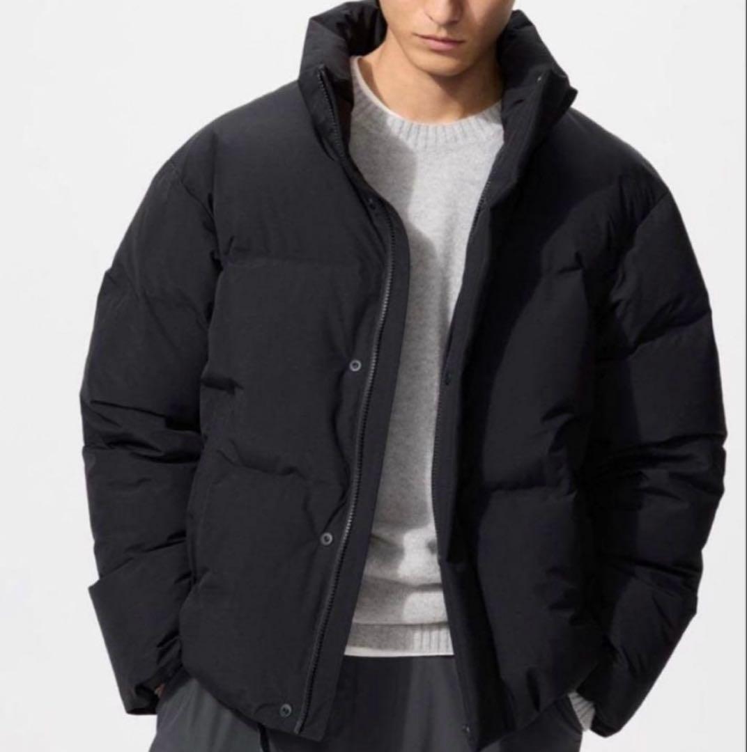 UNIQLO ユニクロ シームレス ダウンジャケット ブラック L サイズ