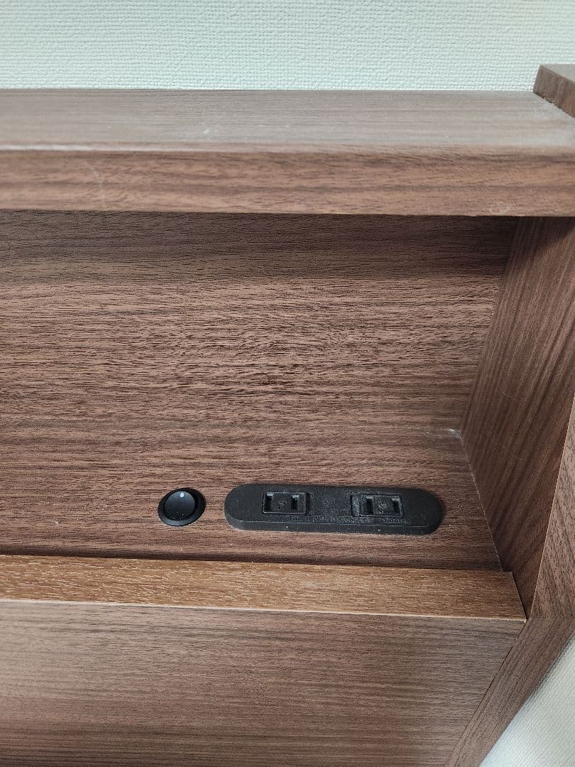 ニトリ ブラウン ベットフレーム クイーンサイズ