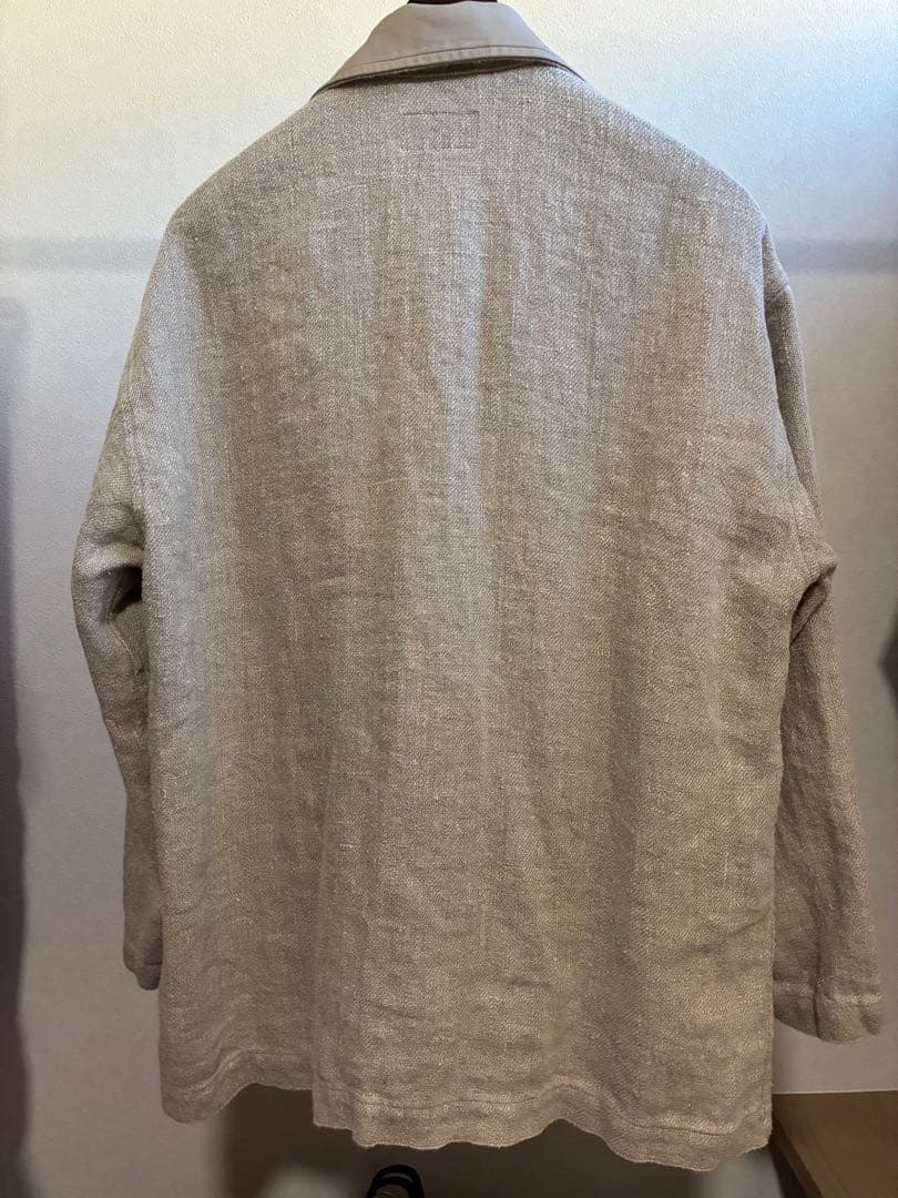 ジャケット・アウター HERILL 26SS Linen Duffel Jacket natural