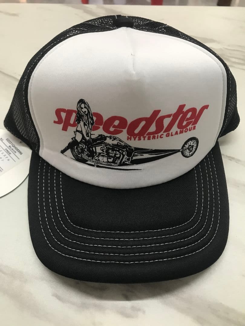 【新品未使用】 ヒステリックグラマー　キャップ　GUITAR GIRL 0003