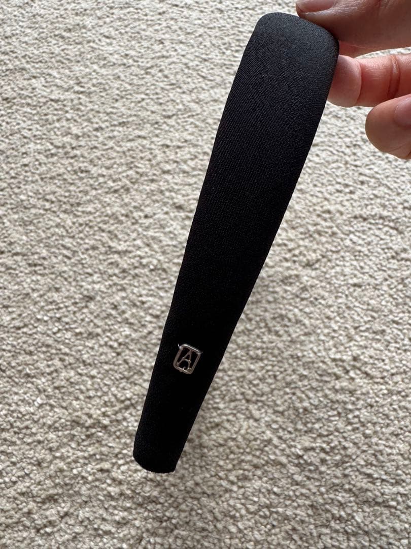 Alexandre de Paris ブラックヘアバンド