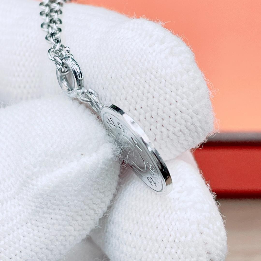 ◇エルメス◇新品仕上済 セリエ ネックレス ペンダント 小 シルバー 4.47g