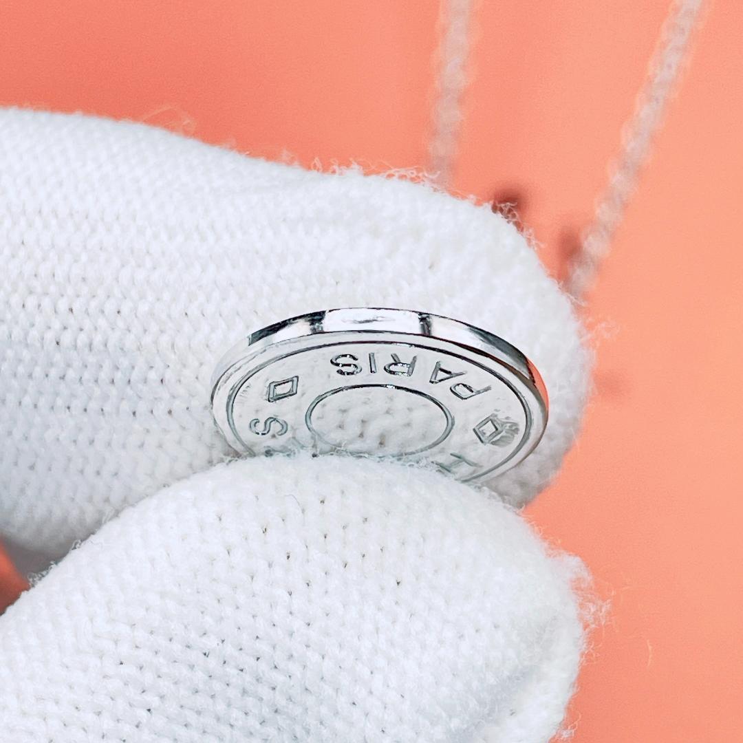 ◇エルメス◇新品仕上済 セリエ ネックレス ペンダント 小 シルバー 4.47g